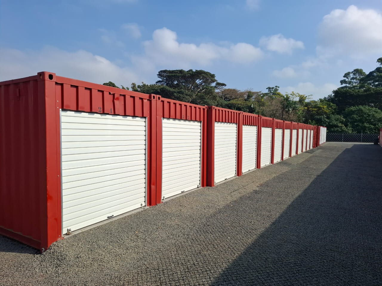 Wide view of Ballito storage facility