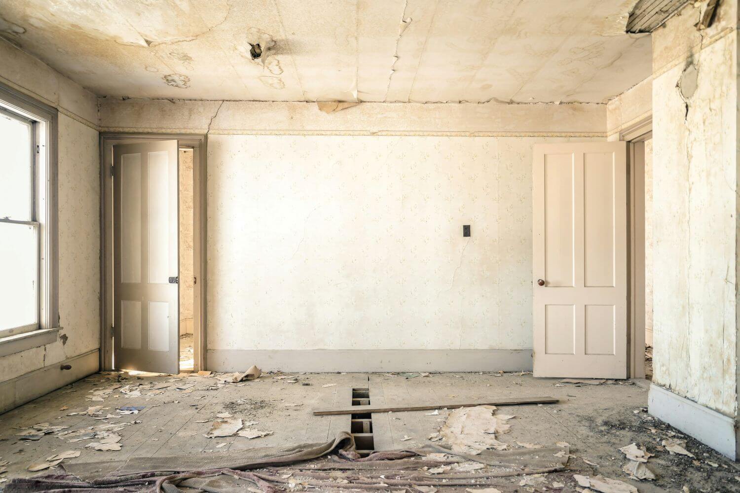room rebuild in progress