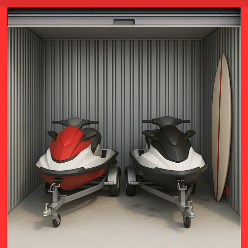 Jet ski storage