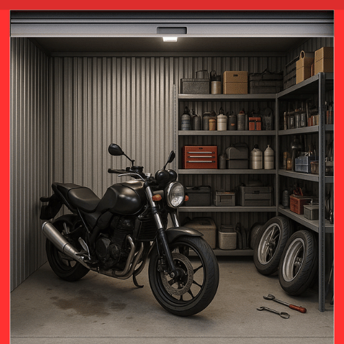 Motorbike storage