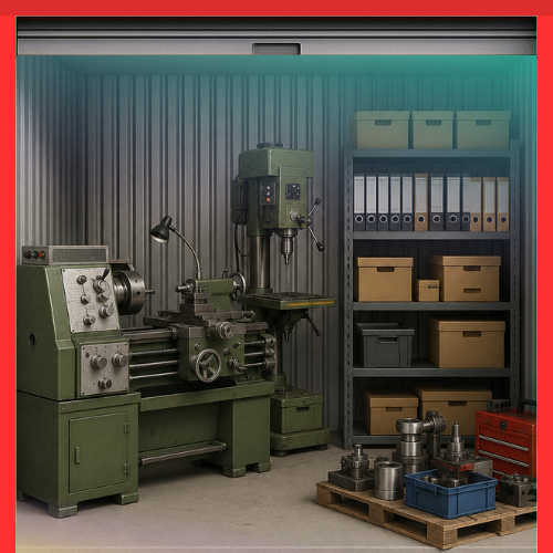 Plant equipment storage